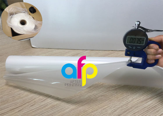 स्पष्ट चमकदार पीईटी टुकड़े टुकड़े में फिल्म 75 माइक्रोन