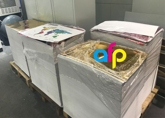 प्रिंटिंग / पैकेजिंग के लिए 22 माइक्रोन पीईटी मेटैलिक मैट लैमिनेशन फिल्म