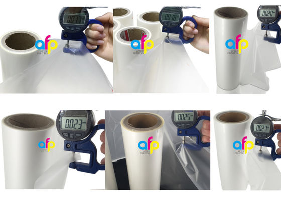 30 माइक्रोन चमक BOPP थर्मल लेमिनेशन फिल्म