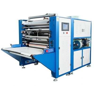 नरम स्पर्श थर्मल लेमिनेशन फिल्म यूवी लेनिश के साथ लागू और लचीली पैकेजिंग के लिए 10-60m/min लेमिनेटिंग गति